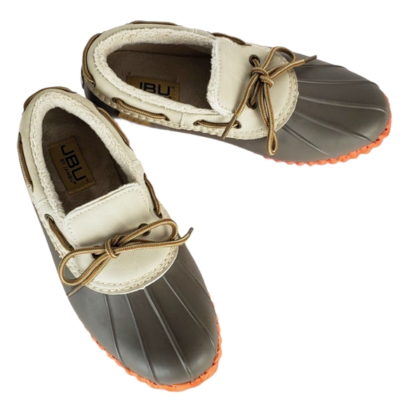 New JBU jambu gwen slip on duck shoes taupe coral - Picture 4 of 15
